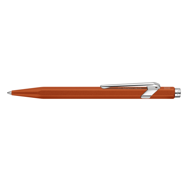 Stylo bille Caran d'Ache 849 - Colormat-X Line Orange