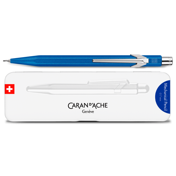 Porte-mine 0,7mm Caran d'Ache 849 - Colormat-X Line Bleu