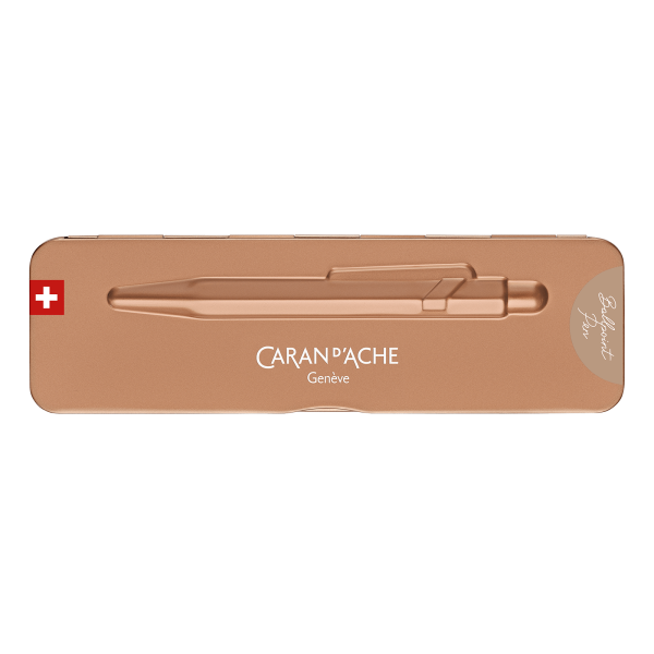 Stylo bille Caran d'Ache 849 - Premium Line Brut Rosé
