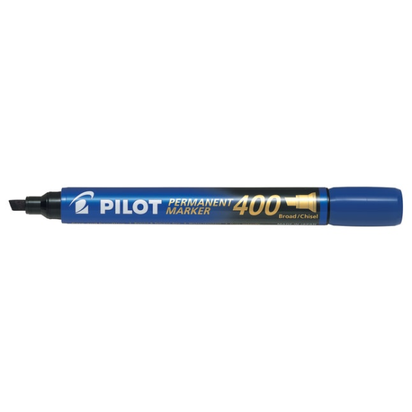 Marqueur permanent pointe biseautée Pilot 400