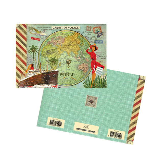 Carnet  illustré – Monde Gwenaelle Trolez
