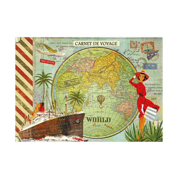 Carnet  illustré – Monde Gwenaelle Trolez
