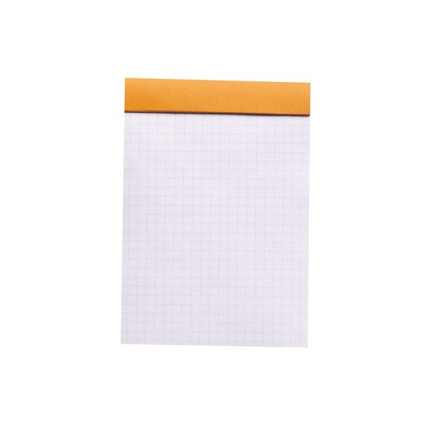 Lot De 4 Bloc-Notes Agrafés N°16 Orange - A5-80 Feuilles Détachables