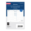 Recharge organiseur journalier Filofax Pocket