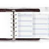 Recharge organiseur planning annuel vertical Filofax Pocket