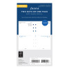 Recharge organiseur 2jours/page Filofax Personal