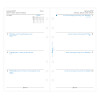 Recharge organiseur semainier Filofax Personal