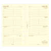 Recharge organiseur semainier Filofax Personal Cotton Cream