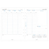Recharge organiseur semainier Filofax A5