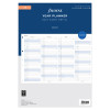 Recharge organiseur planning annuel vertical Filofax A4