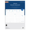 Recharge organiseur semainier Filofax A4