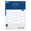 Recharge organiseur planning annuel Vertical Filofax A5