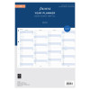 Recharge organiseur planning annuel vertical Filofax A4