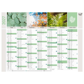 Calendrier 2026 55x40,5cm Quo Vadis Equology