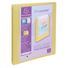 Classeur souple personnalisable dos 40mm A4 Exacompta Kreacover Pastel