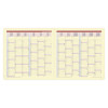 Agenda semainier 16x16cm Quo Vadis Executif Prestige Silk