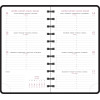 Agenda Semainier 8,5x16cm Exacompta Eurotime 16S Chemin des Marettes