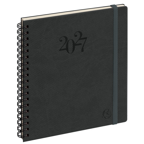 Agenda Semainier 15x17cm Exacompta Eurotime 18S Swan