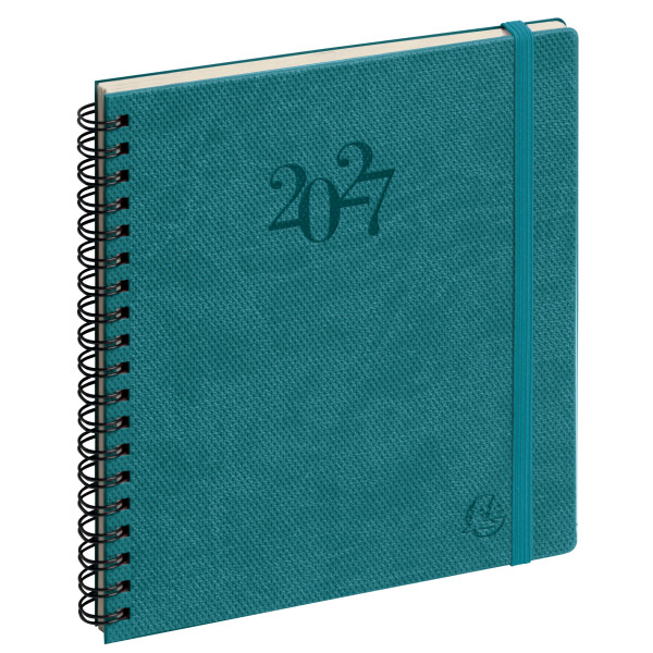 Agenda Semainier 15x17cm Exacompta Eurotime 18S Swan