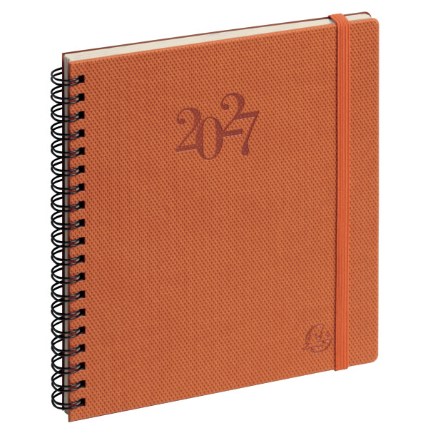 Agenda Semainier 15x17cm Exacompta Eurotime 18S Swan