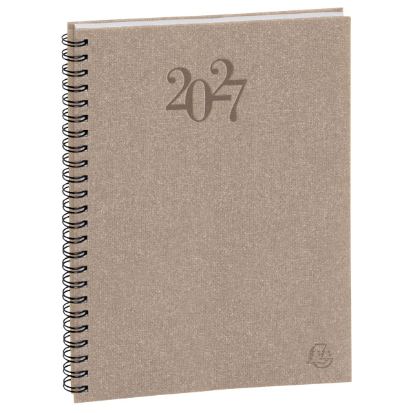 Agenda semainier 15x21cm spiralé Exacompta Horizons 20S Visuel Napura