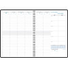 Agenda semainier 21x29,7cm spiralé Exacompta Consultations 29S Napura