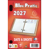 Bloc-pratic date à droite 8,2x12cm Exacompta