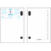 Bloc-pratic date à gauche 8,2x12cm Exacompta