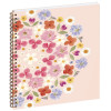 Agenda Semainier recyclé 18,5x22,5cm spiralé Exacompta Eurotime 22S Chemin des Marettes