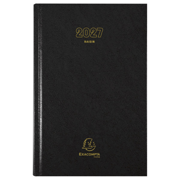 Agenda journalier 16,5x24,5cm Exacompta Raisin