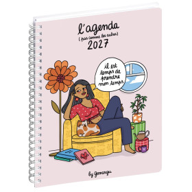 Agenda Semainier 15x21cm Spiralé Exacompta Gomargu 21S