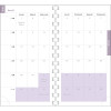Agenda semainier 9x16cm spiralé Exacompta Lady 16S Alysse