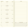 Agenda semainier 9x17,5cm spiralé Exacompta Espace 17S Lily