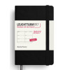 Agenda Semainier Horizontal 7x11cm rigide anglais Leuchtturm1917