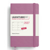 Agenda Semainier Horizontal 7x11cm rigide anglais Leuchtturm1917