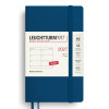 Agenda Semainier Horizontal 9x15cm souple anglais Leuchtturm1917