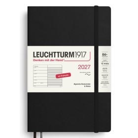 Agenda Semainier & Carnet 12,5x19cm souple français Leuchtturm1917