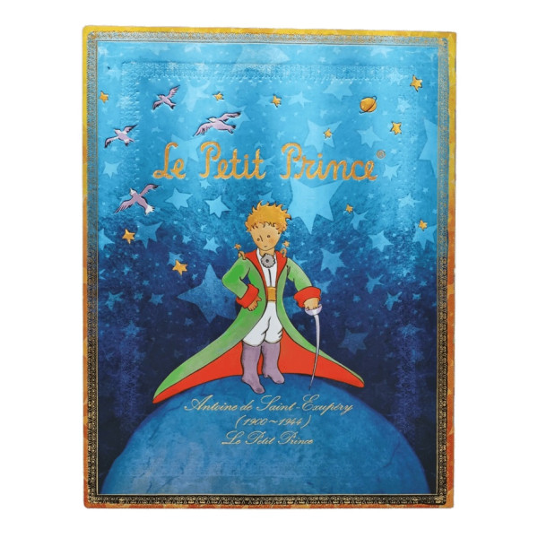 Agenda semainier 17,5x22,5cm Paperblanks Premier Le Petit Prince Flexis Ultra 12 Mois Vertical