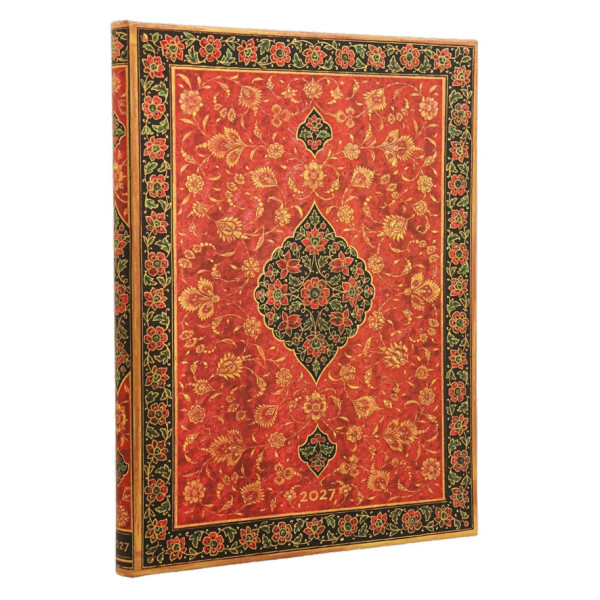 Agenda semainier 17,5x23cm Paperblanks Layla Ultra 12 Mois Vertical