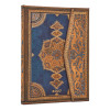 Agenda semainier 13x18cm Paperblanks Safavide Indigo Midi 12 Mois Vertical