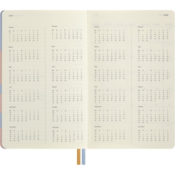 Agenda-carnet semainier Moleskine Weekly Notebook Diary Planner Alice
