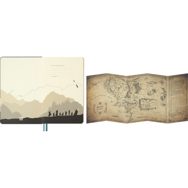 Agenda-carnet semainier Moleskine Weekly Notebook Diary Planner Gandalf