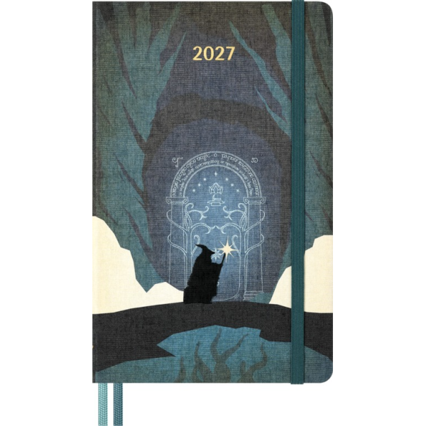Agenda-carnet semainier Moleskine Weekly Notebook Diary Planner Gandalf