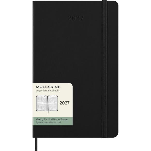 Agenda semainier vertical Moleskine Weekly Vertical Diary Planner