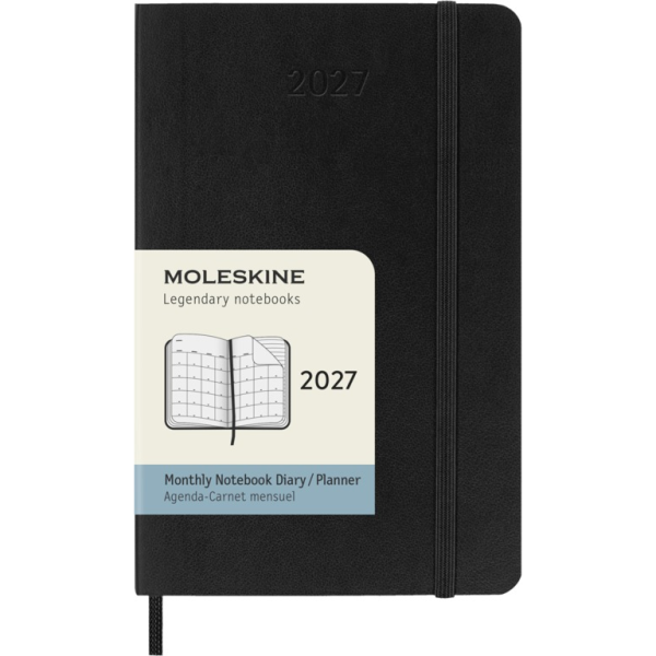 Agenda mensuel Moleskine Monthly Notebook Diary Planner