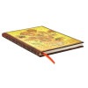 Agenda semainier 17,5x23cm Paperblanks Van Gogh Tournesols Ultra 12 Mois Vertical