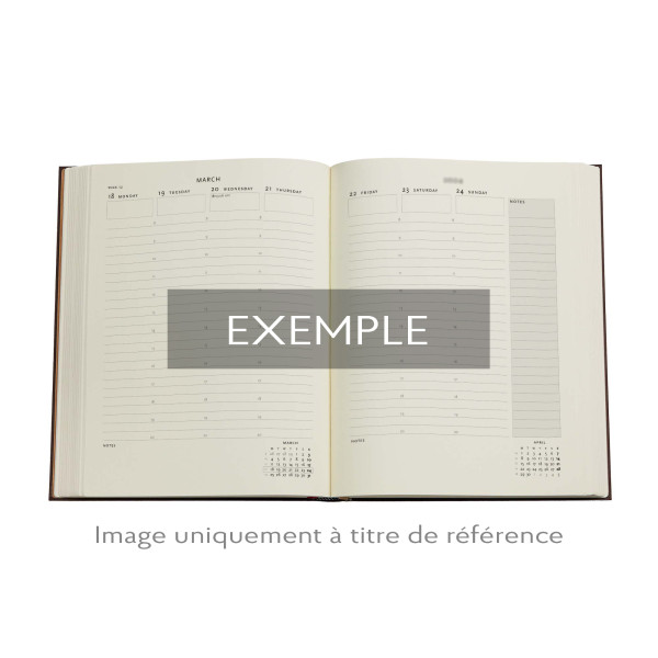 Agenda semainier 17,5x23cm Paperblanks La Magie de Wicked Ultra 12 Mois Vertical