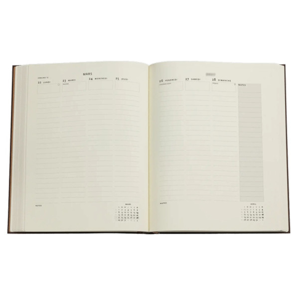 Agenda semainier 17,5x23cm Paperblanks La Magie de Wicked Ultra 12 Mois Vertical