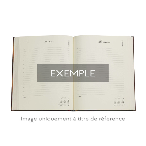 Agenda journalier 17,5x23cm Paperblanks Garcia Marquez Cent Ans de Solitude Ultra 12 Mois