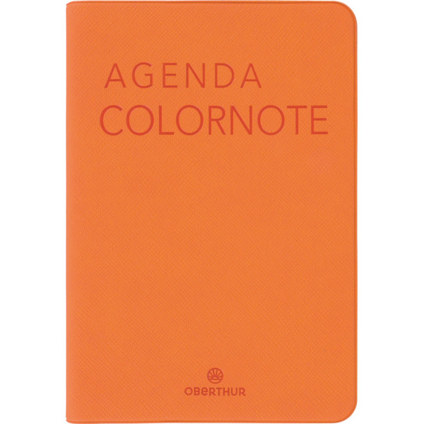 Agenda Semainier 11,5x15,5cm Oberthur ColorNote 15